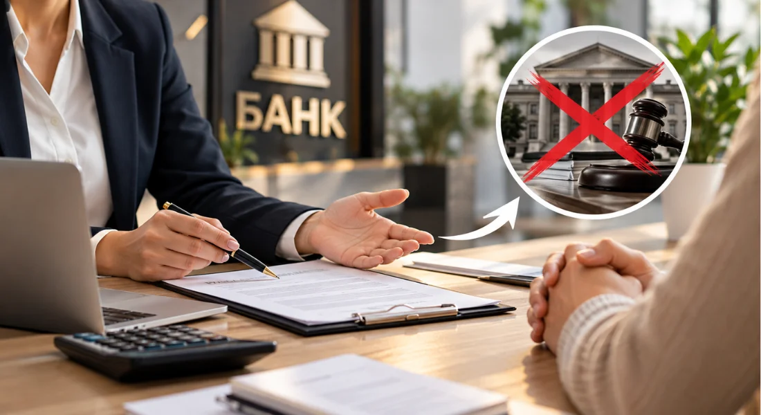 Спір з банком без суду